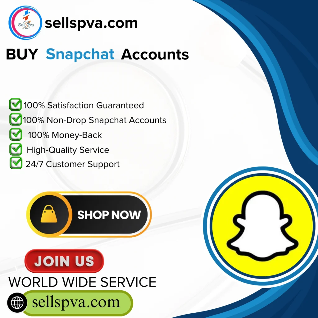 Buy Snapchat Accounts - 100% Verified Accounts For Sell...